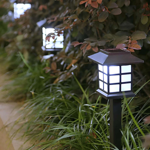 Lampara Solar para Jardin X6 Unidades - Luz Blanca